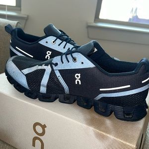 Waterproof Navy On Running Shoes